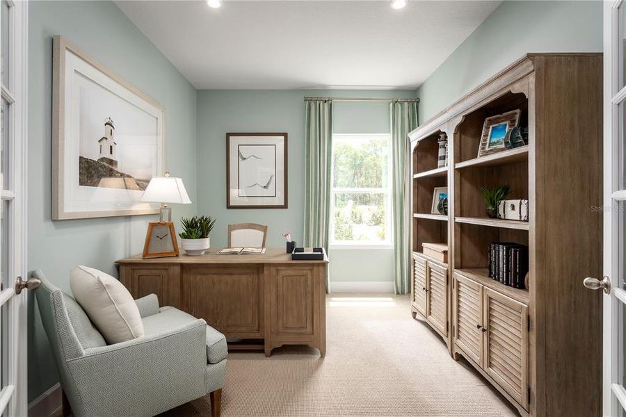 Furnished interior view inside a new home in Ashton Covey, Winter Haven (Image 11).