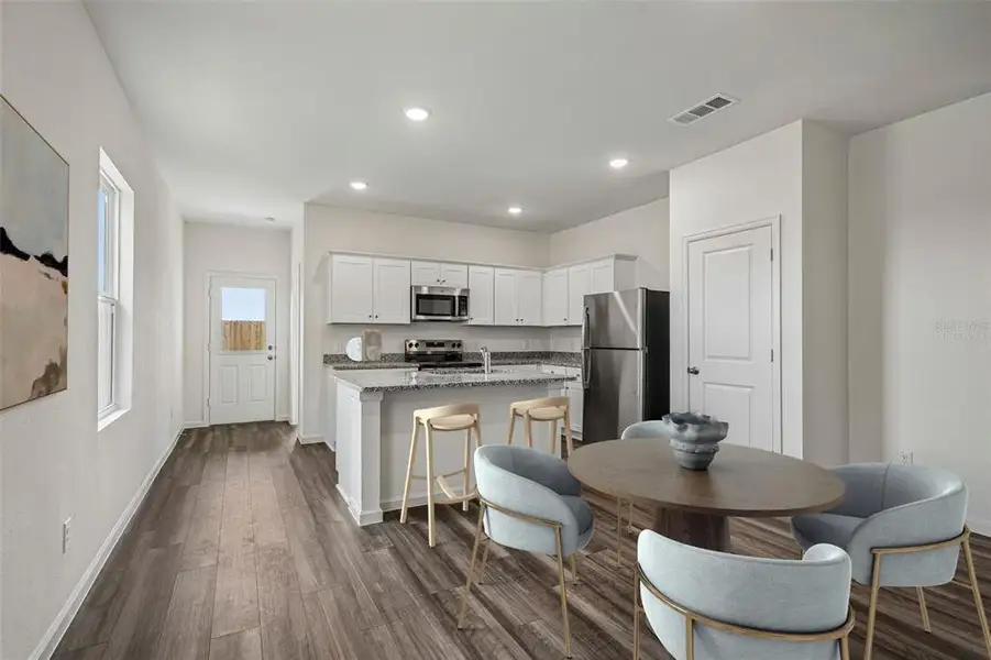 Furnished interior view inside a new home in , Deland (Image 4).
