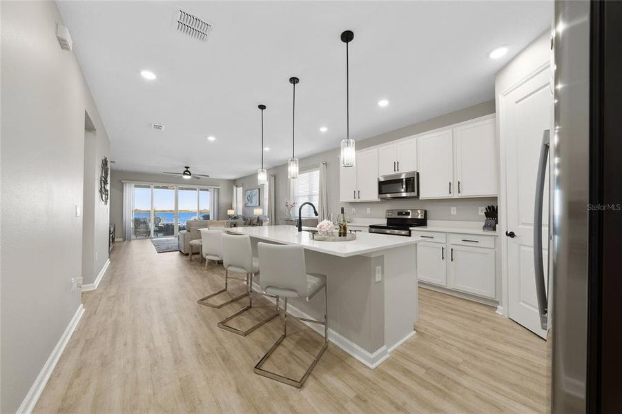 Furnished interior view inside a new home in , Lake Alfred (Image 18).