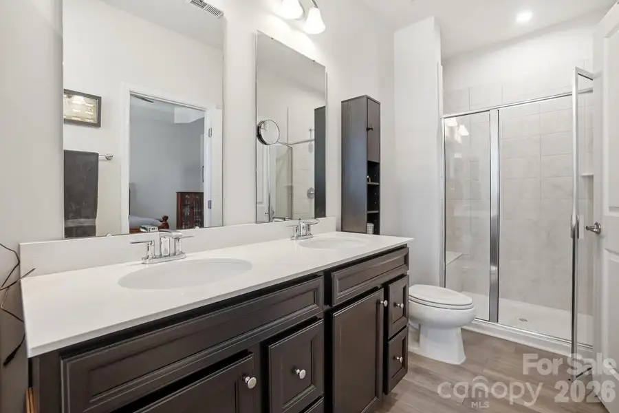 Furnished interior view inside a new home in Stone Creek Townhomes, Matthews (Image 11).