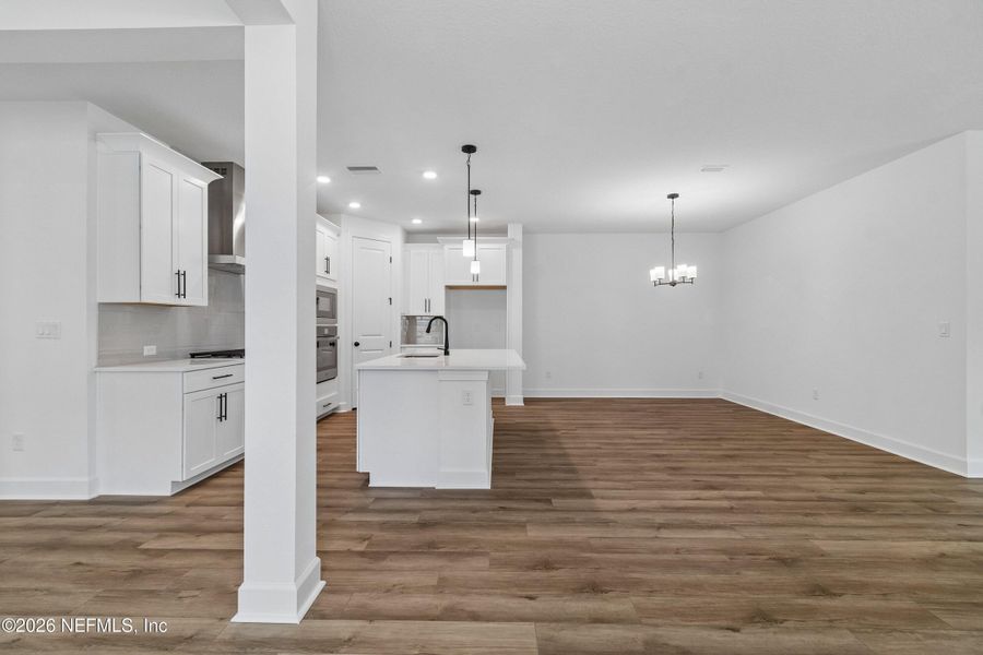 Spacious, unfurnished interior of a new home in Westerly Park at Wildlight – Villa Collection, Yulee (Image 21). Spacious, unfurnished interior of a new home in Westerly Park at Wildlight – Villa Collection, Yulee (Image 21).