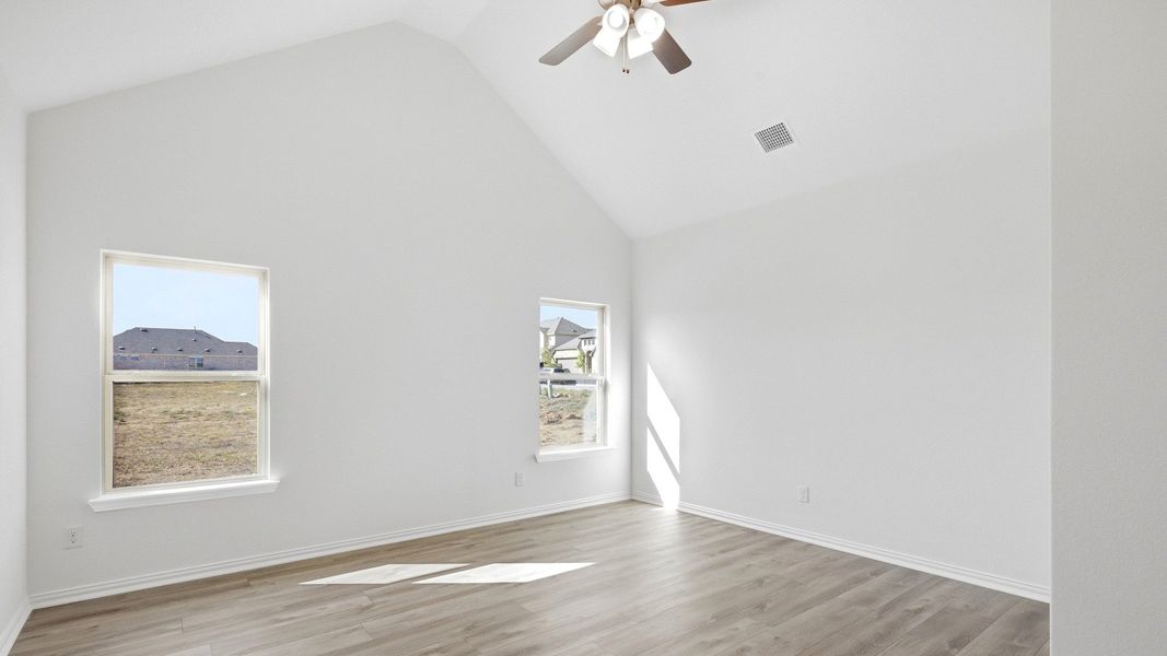 Furnished interior view inside a new home in Carillon, Manor (Image 17).
