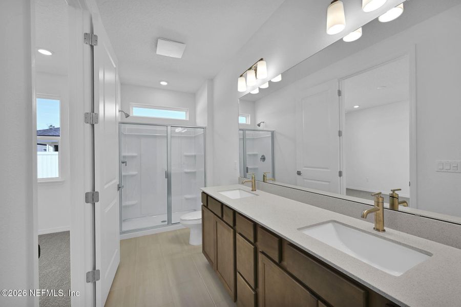 Furnished interior view inside a new home in Murray Farms, Middleburg (Image 7). Furnished interior view inside a new home in Murray Farms, Middleburg (Image 7).