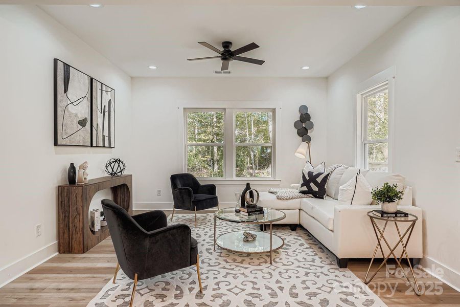 Furnished interior view inside a new home in , Gaston (Image 16). Furnished interior view inside a new home in , Gaston (Image 16).