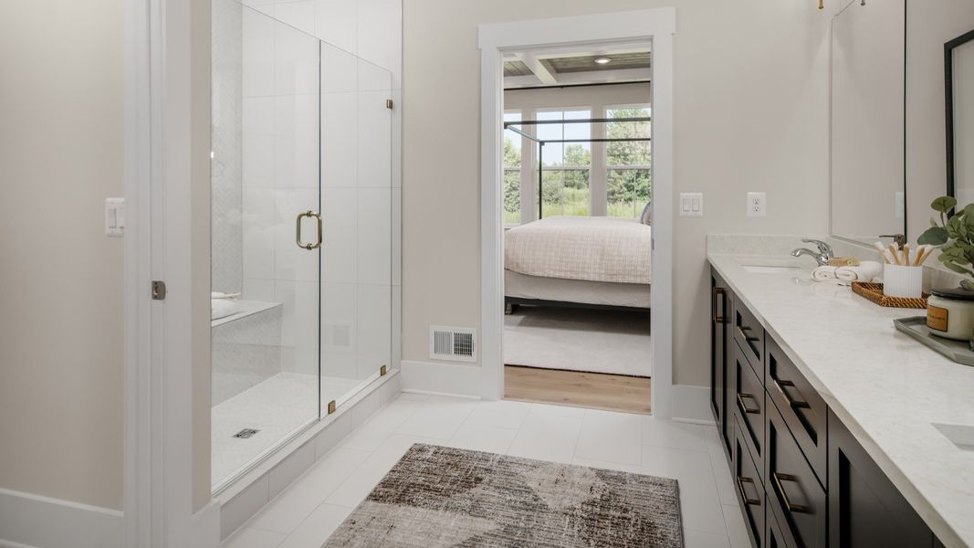 The Connect Plan by DRB Elevate in Brook Run, Fort Mill SC - Bathroom 1 The Connect Plan by DRB Elevate in Brook Run, Fort Mill SC - Bathroom 1