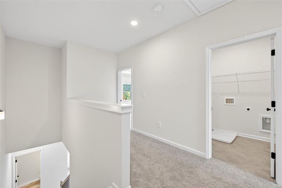 Spacious, unfurnished interior of a new home in Franklin Manor, Lawrenceville (Image 35).