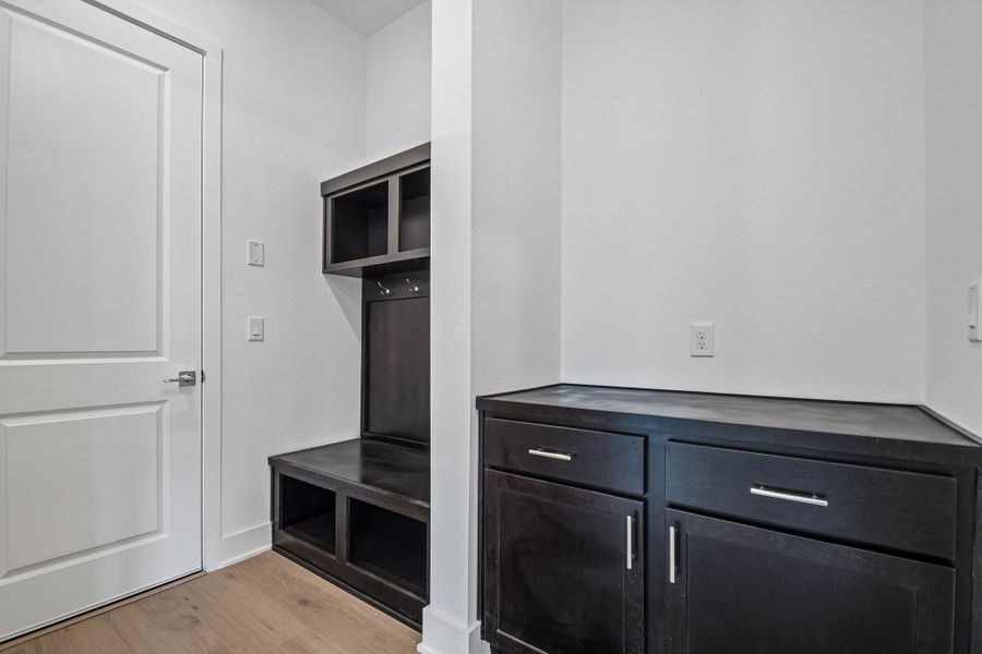 Furnished interior view inside a new home in Freedom at Anthem, Kyle (Image 10).