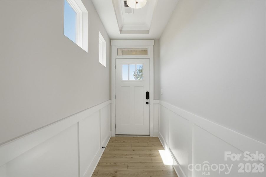 Spacious, unfurnished interior of a new home in Blythe Mill Townhomes, Waxhaw (Image 45).