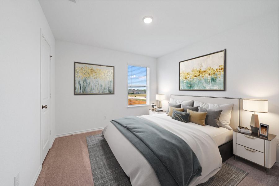 Furnished interior view inside a new home in Windcress, Cove (Image 3).