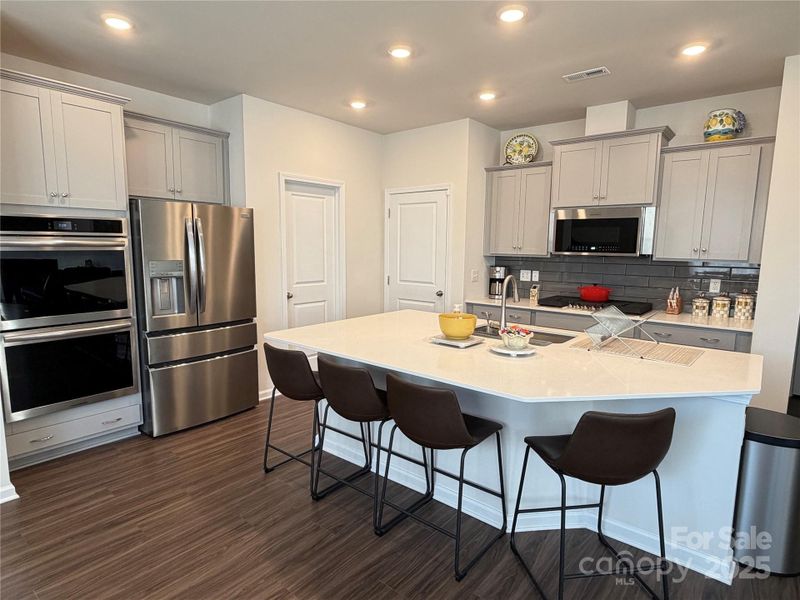 Furnished interior view inside a new home in Falls Cove at Lake Norman: Falls Cove at Lake Norman - Phase 3 & 4, Troutman (Image 16). Furnished interior view inside a new home in Falls Cove at Lake Norman: Falls Cove at Lake Norman - Phase 3 & 4, Troutman (Image 16).