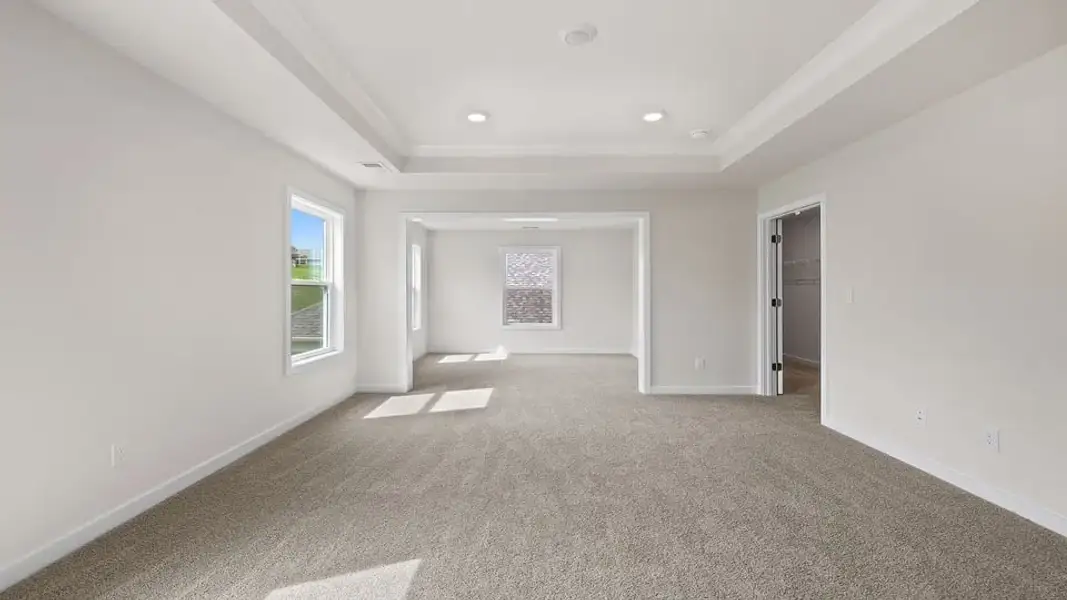 Spacious, unfurnished interior of a new home in Spring Ridge Reserve, Anderson (Image 33). Spacious, unfurnished interior of a new home in Spring Ridge Reserve, Anderson (Image 33).