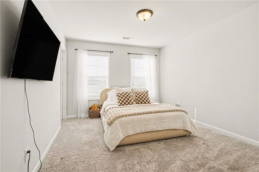 Furnished interior view inside a new home in Westgate Estates, Loganville (Image 24). Furnished interior view inside a new home in Westgate Estates, Loganville (Image 24).