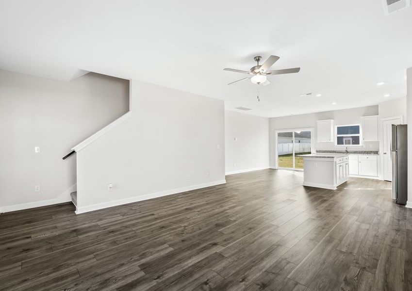 This home has an open-concept layout This home has an open-concept layout