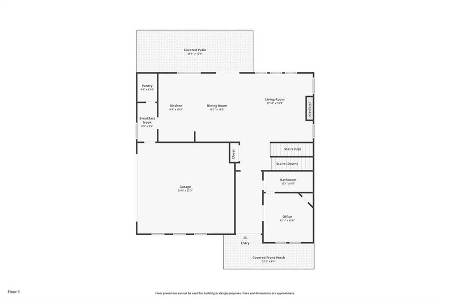 2D floor plan layout of this home in , Cumming, GA (Image 7).