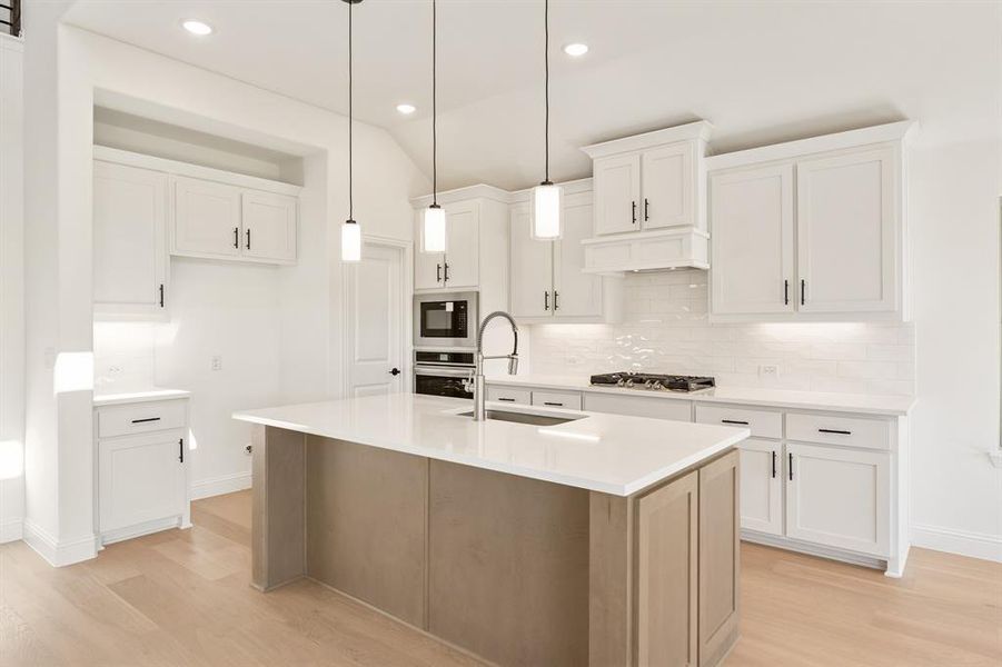 Furnished interior view inside a new home in Willow Wood Classic 60, McKinney (Image 7).