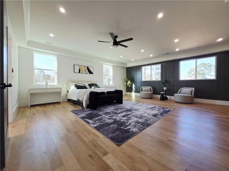 Furnished interior view inside a new home in , Atlanta (Image 10). Furnished interior view inside a new home in , Atlanta (Image 10).