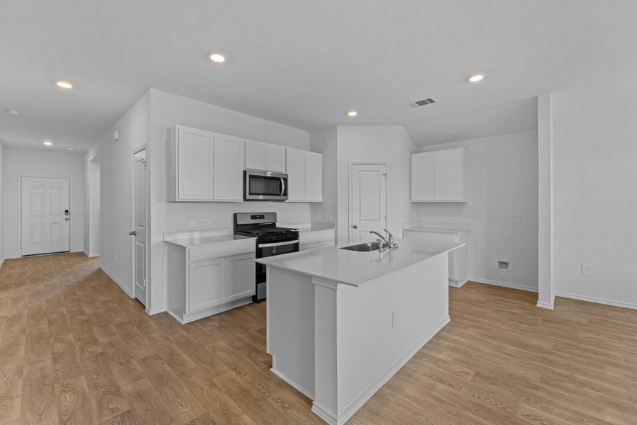 Furnished interior view inside a new home in Durango, Mustang Ridge (Image 9).