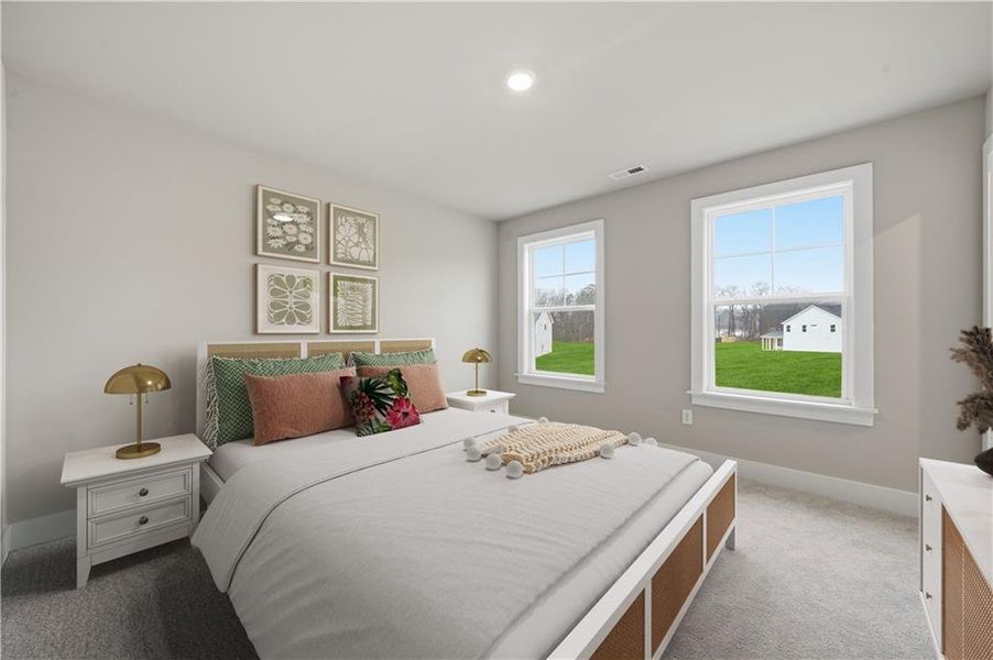Furnished interior view inside a new home in Rhodes Glen, Lawrenceville (Image 3).