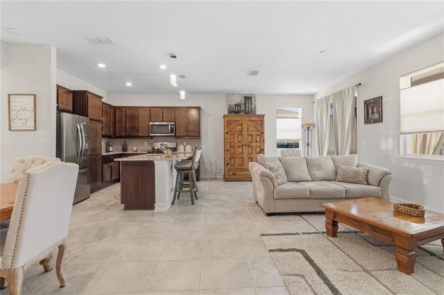 Furnished interior view inside a new home in , Ocala (Image 12). Furnished interior view inside a new home in , Ocala (Image 12).