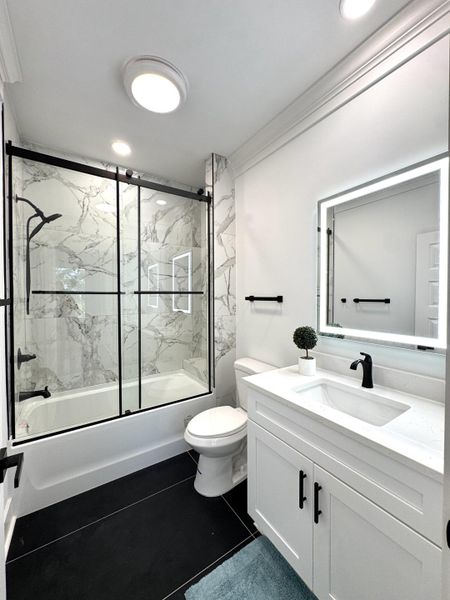 Furnished interior view inside a new home in , North Charleston (Image 34).