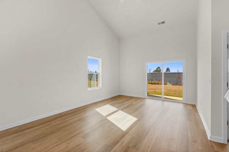 Spacious, unfurnished interior of a new home in Tucker Ridge, Pendleton (Image 17). Spacious, unfurnished interior of a new home in Tucker Ridge, Pendleton (Image 17).