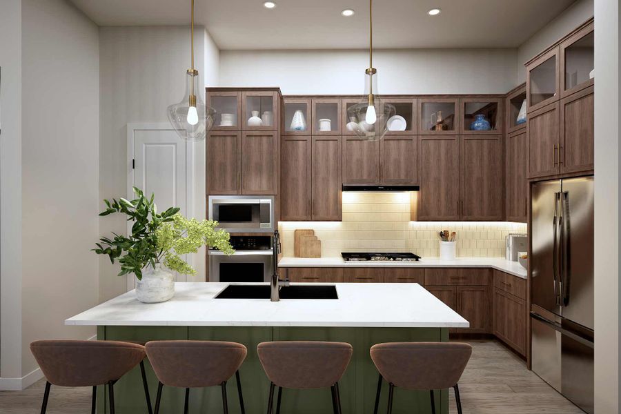 The Brownsville - Optional Cooktop