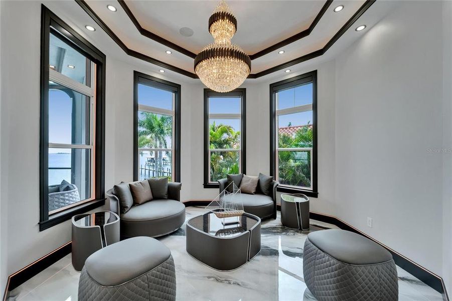 Furnished interior view inside a new home in , Apollo Beach (Image 71).