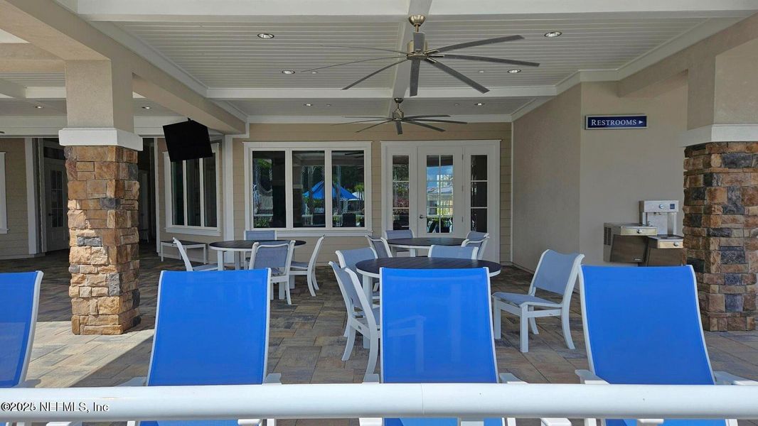 Furnished interior view inside a new home in , Jacksonville (Image 10).