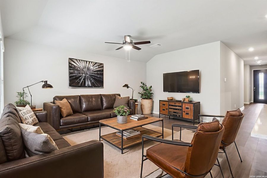 Furnished interior view inside a new home in Kallison Ranch, San Antonio (Image 13).