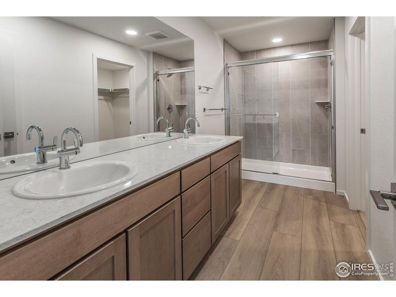 Furnished interior view inside a new home in Trailside Story Collection - Single Family Homes, Timnath (Image 9).