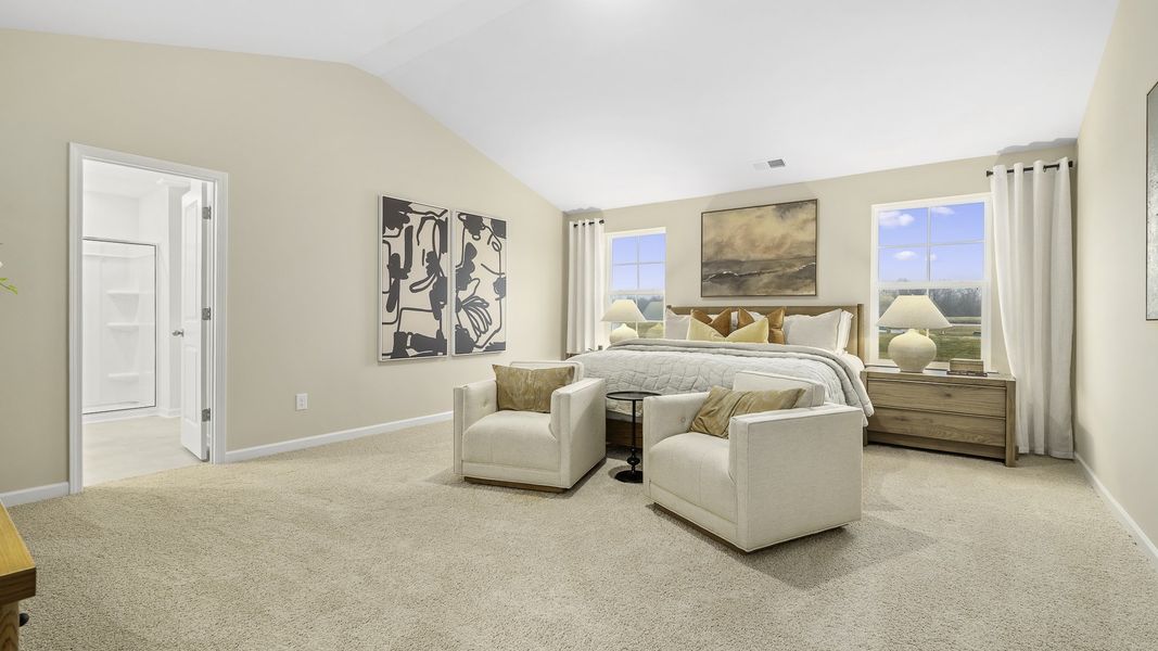 Furnished interior view inside a new home in Bryson Park, Lexington (Image 14).