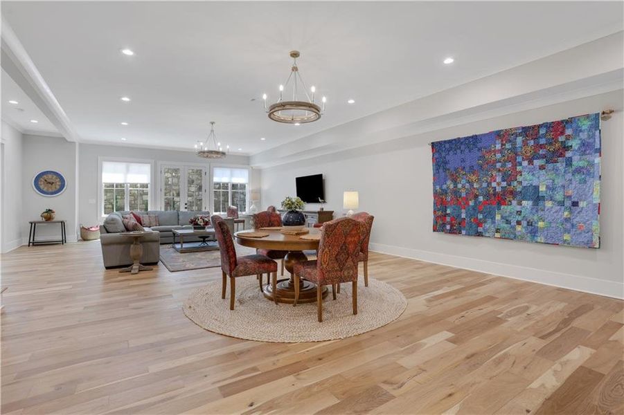 Furnished interior view inside a new home in , Dahlonega (Image 41).