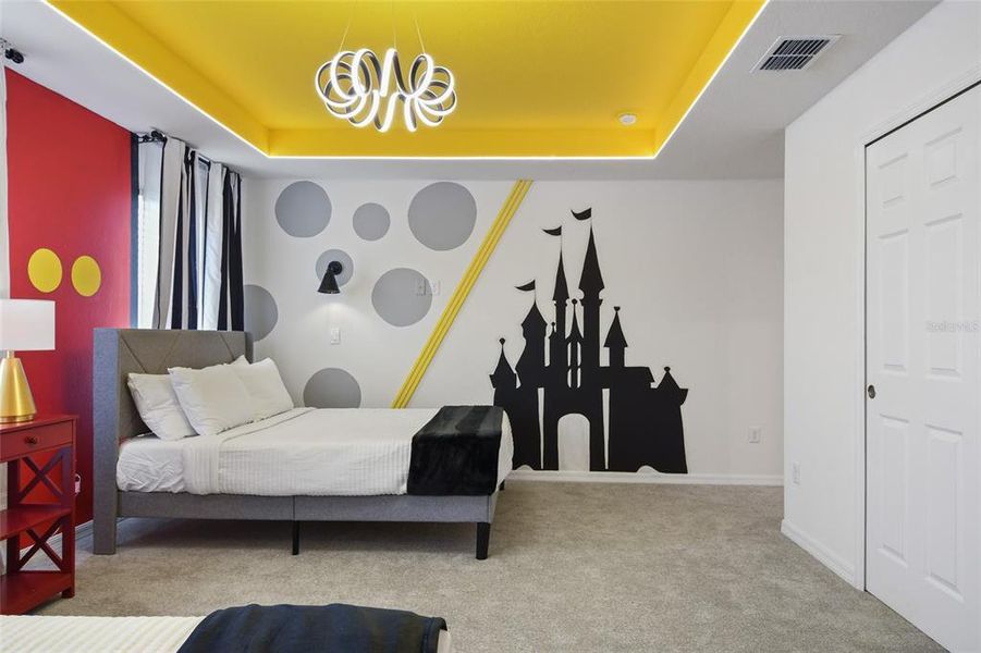 Furnished interior view inside a new home in , Kissimmee (Image 38).