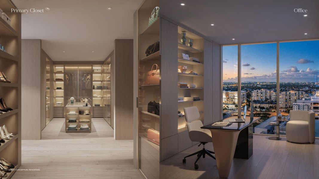 Furnished interior view inside a new home in , Fort Lauderdale (Image 5).