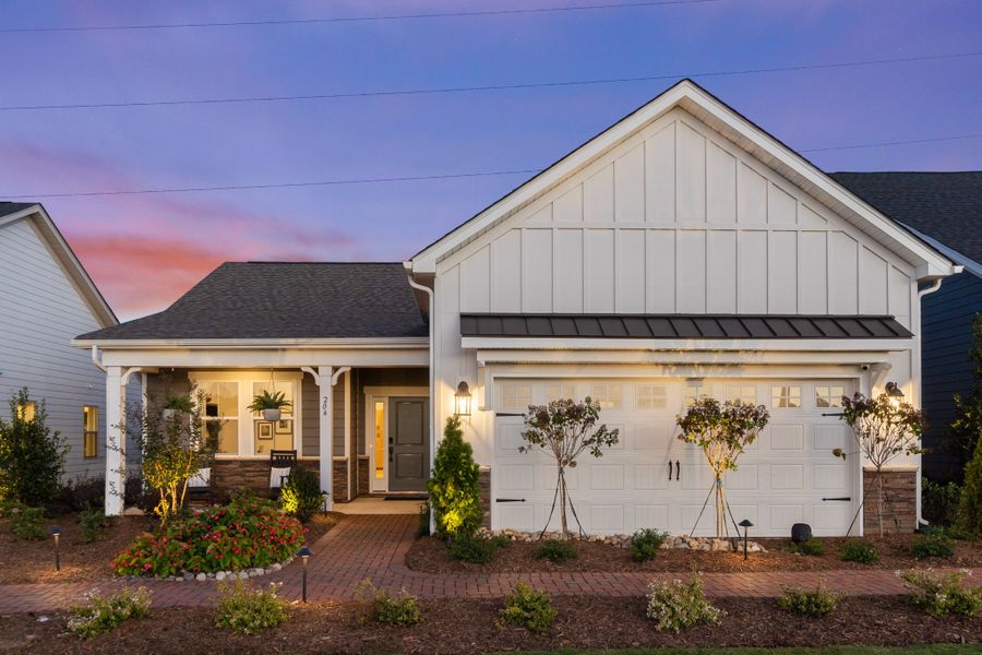 Representative exterior photo of a completed home built from the Bali by Taylor Morrison in Esplanade at Northgate, Indian Trail, NC (Image 14).