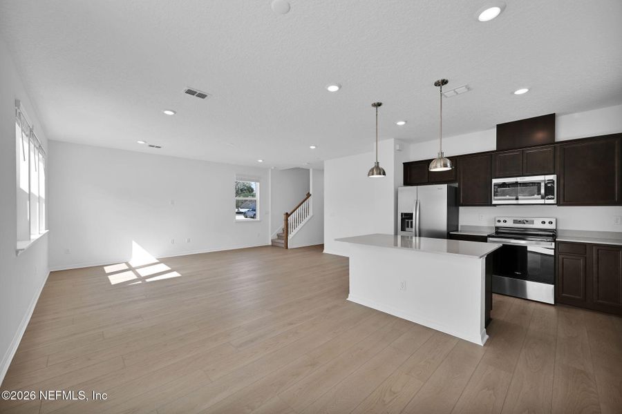 Furnished interior view inside a new home in Murray Farms, Middleburg (Image 9). Furnished interior view inside a new home in Murray Farms, Middleburg (Image 9).
