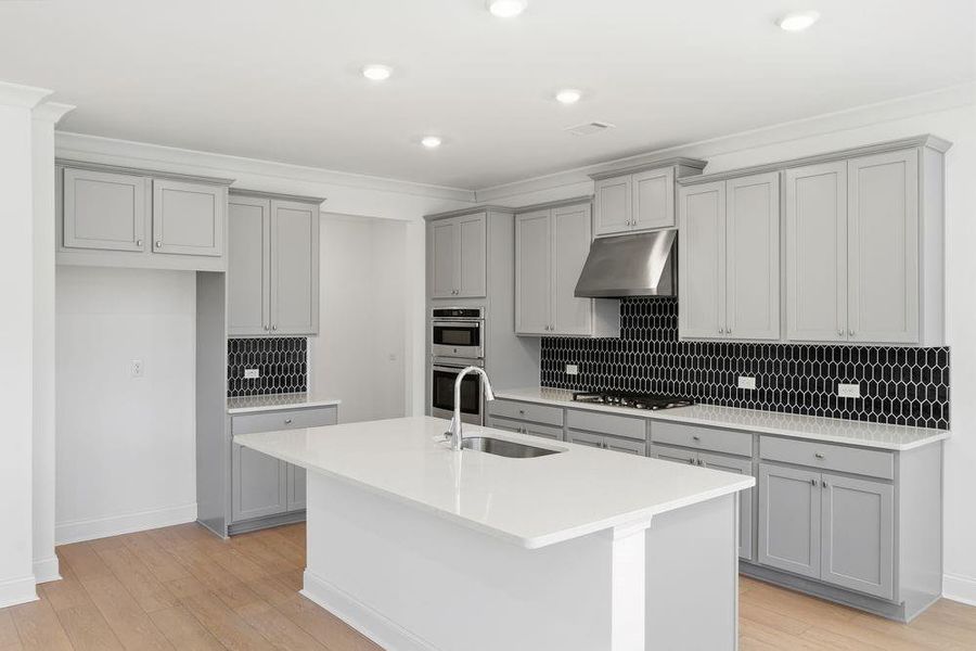 Furnished interior view inside a new home in Bailey Fence, Dacula (Image 15).