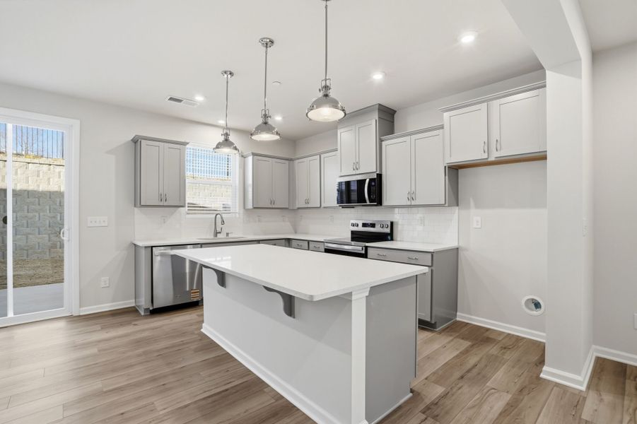 Furnished interior view inside a new home in Hedgecliff Townes, Kannapolis (Image 5).