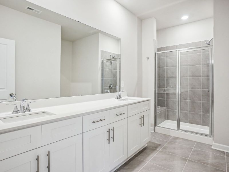 Furnished interior view inside a new home in Buffalo Ridge, Newton (Image 6).