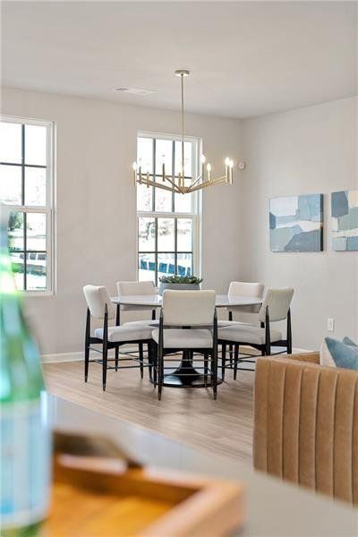 Furnished interior view inside a new home in Harmony, Auburn (Image 39).