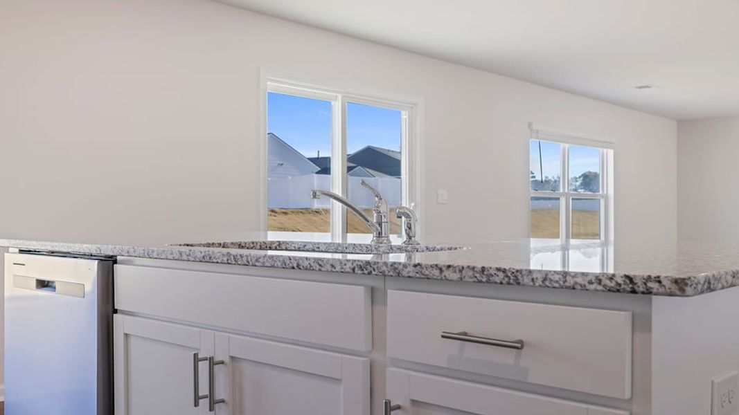 Close-up of interior finishes inside a home in Lightwood Cottages, Moore (Image 12).