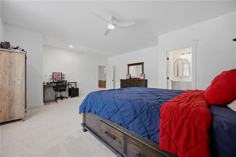 Furnished interior view inside a new home in , Sugar Hill (Image 59).