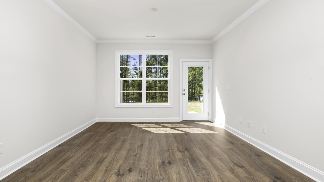 Spacious, unfurnished interior of a new home in Lybrook Village, Advance (Image 8).