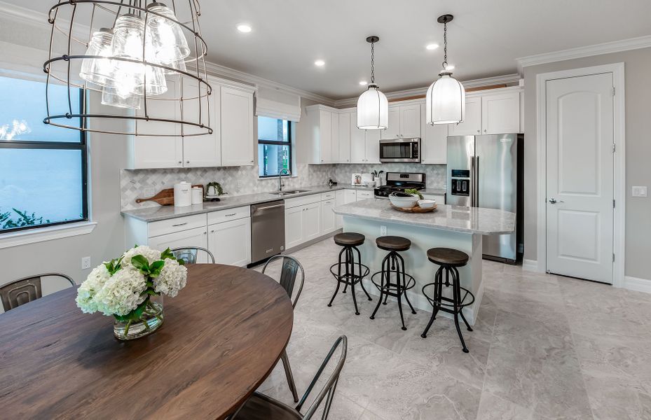 Representative furnished interior of a home built from the Mangrove by Pulte Homes in Coral Edge, Margate (Image 25).