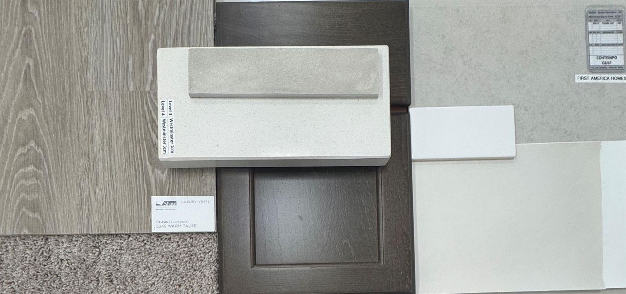 Final Interior Selections for 18658 Hunter Williams Way Final Interior Selections for 18658 Hunter Williams Way