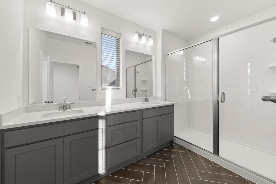 The Larson A Primary Suite Bathroom