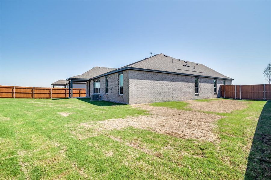 Front exterior of a new home in , Crandall, TX, highlighting curb appeal (Image 1). Front exterior of a new home in , Crandall, TX, highlighting curb appeal (Image 1).