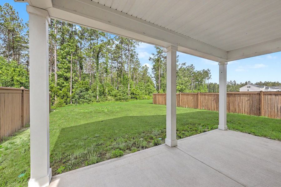 Exterior details and patio area of a home in , Summerville (Image 4).