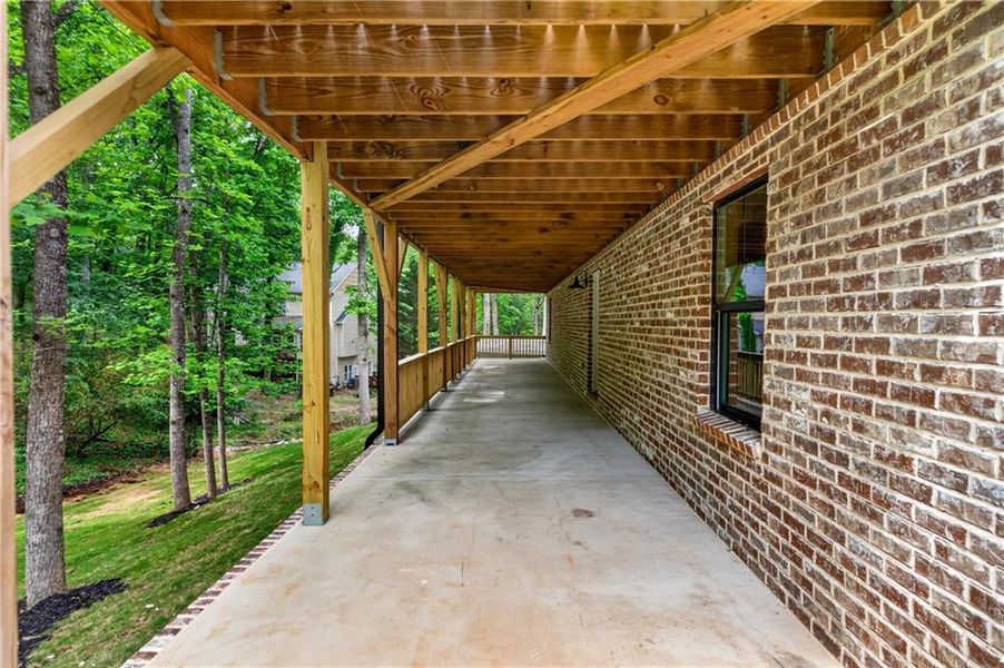 Exterior details and patio area of a home in , Cumming (Image 32). Exterior details and patio area of a home in , Cumming (Image 32).