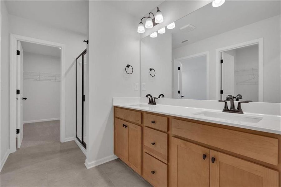 Furnished interior view inside a new home in Village Green, Adairsville (Image 3). Furnished interior view inside a new home in Village Green, Adairsville (Image 3).